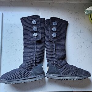 UGG Classic Cardy Knit Boots